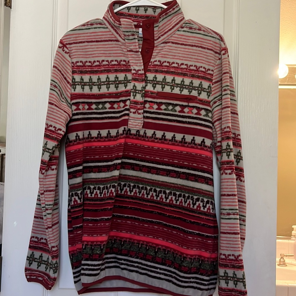 Columbia quarter pullover, M